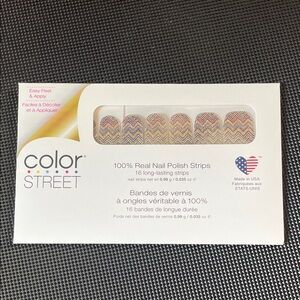 Color Street Zigzag Nail Strips - Multicolor